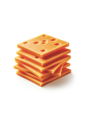 Slices Orange Cheddar