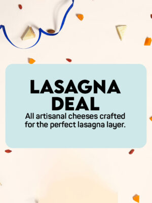 Gourmet Cheese for Lasagna